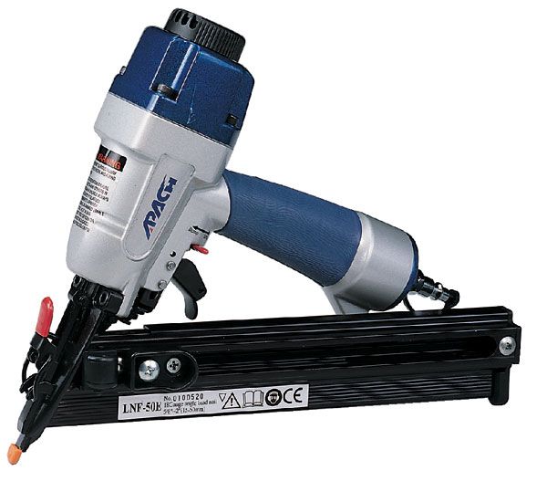 Apach LNF-50E Angled 18 Gauge Brad Nailer