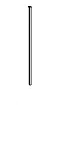 11/16" Leg 21 Gauge Headed Pin Nail