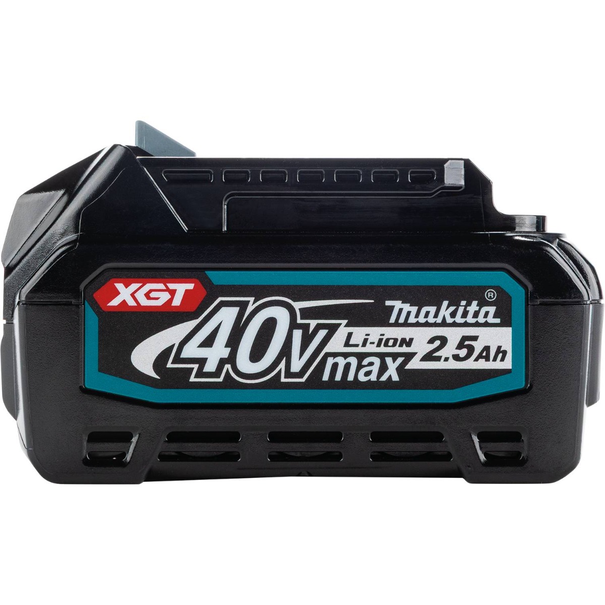 Makita BL4025 40V MAX XGT 2.5 Ah Li-Ion Battery side view