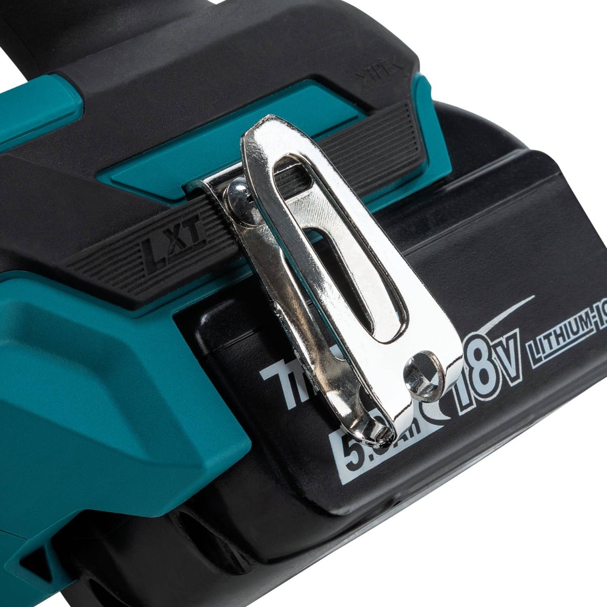 Makita XNB04Z 18V LXT Brushless 18 Gauge Brad Nailer belt hook