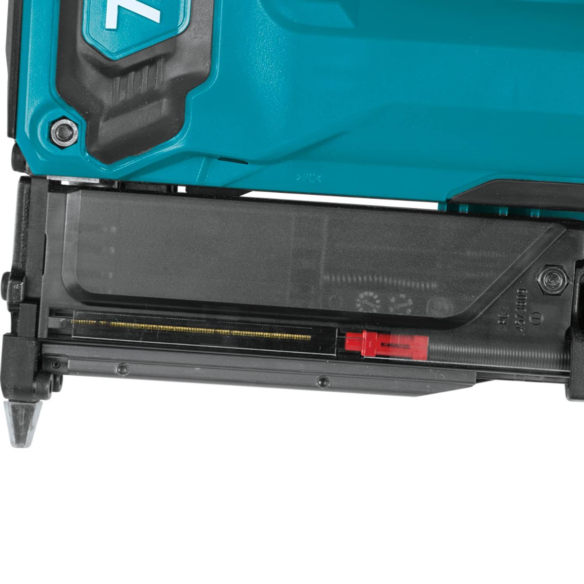 Makita XTP02Z 18V LXT Cordless 23 Gauge Pin Nailer magazine