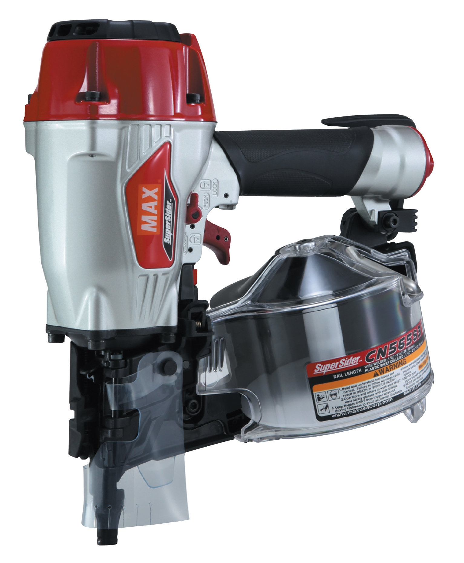 MAX CN565S3 SuperSider Siding Coil Nailer