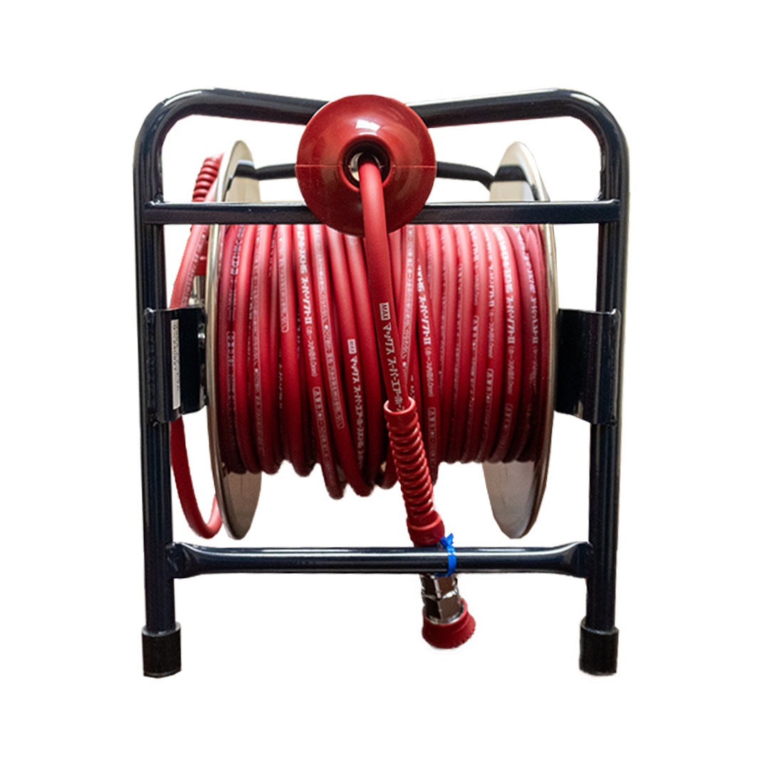 MAX SD630A2 - AH99880 100ft 500 PSI High Pressure Air Hose With Wheel Drum