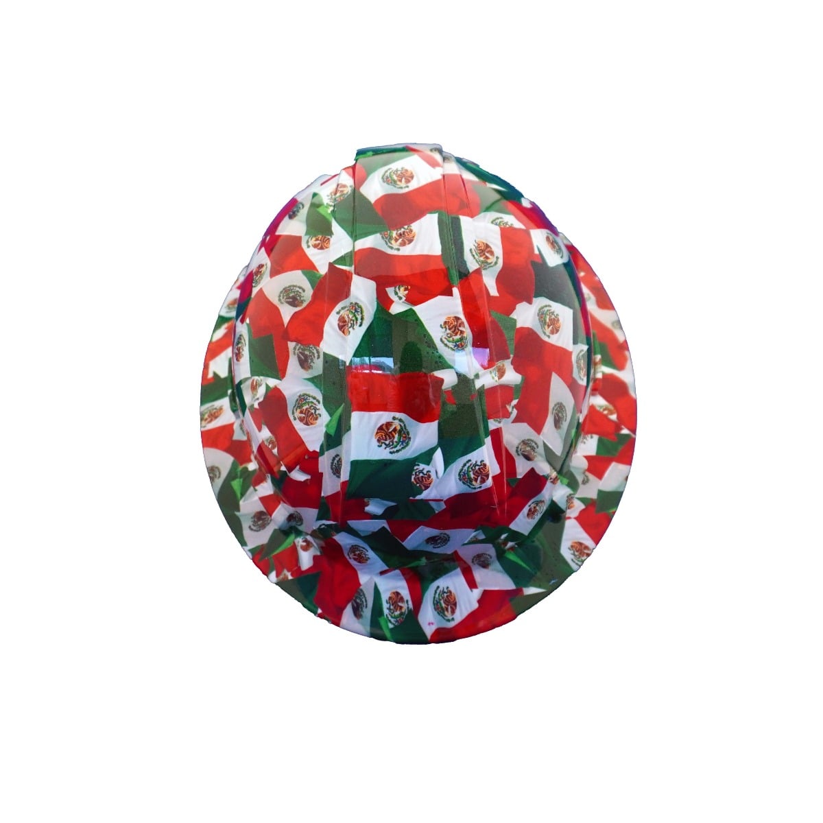 PIP 280-HP641R-MG Dynamic Kilimanjaro Full Brim Mexican Flag Gloss Hard Hat top
