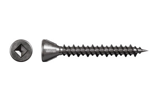 MTH114S #7 x 1-1/4", #2 Square, Hi-Lo Thread, Trim Head w/nibs