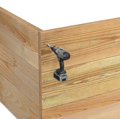 Camo 0365284 5/16" x 12" Structural Heavy Duty Multi-Purpose Hex Head Exterior Screw with driver