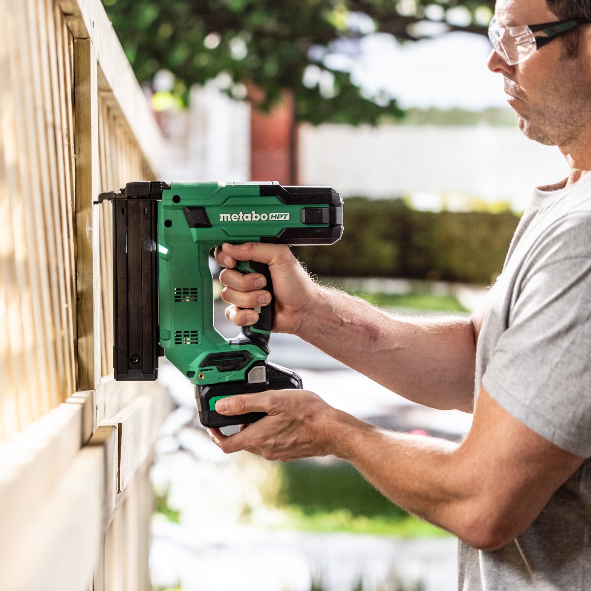 Metabo HPT N1804DBM 18V MultiVolt 18Ga Narrow Crown Stapler finish trim work