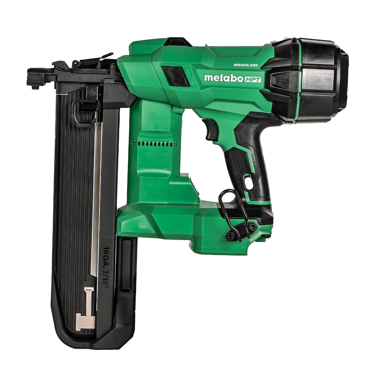Metabo HPT N1808DA 18V Cordless 16 Ga. Medium Crown Stapler tool less jam clear