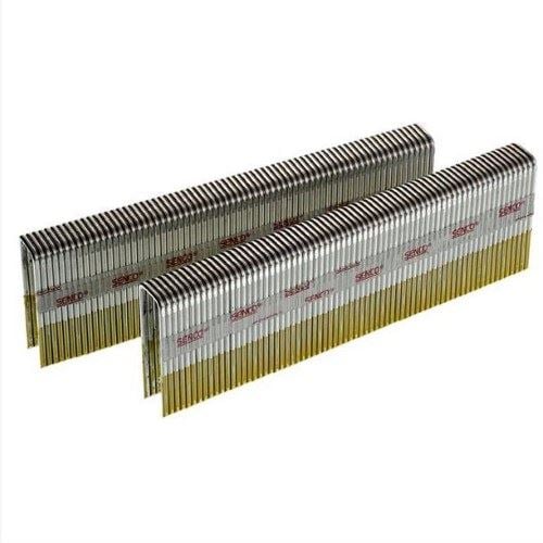 N17BRB 7/16" Crown x 1-1/2" Leg 16 Gauge Bright Basic Sencote Staple