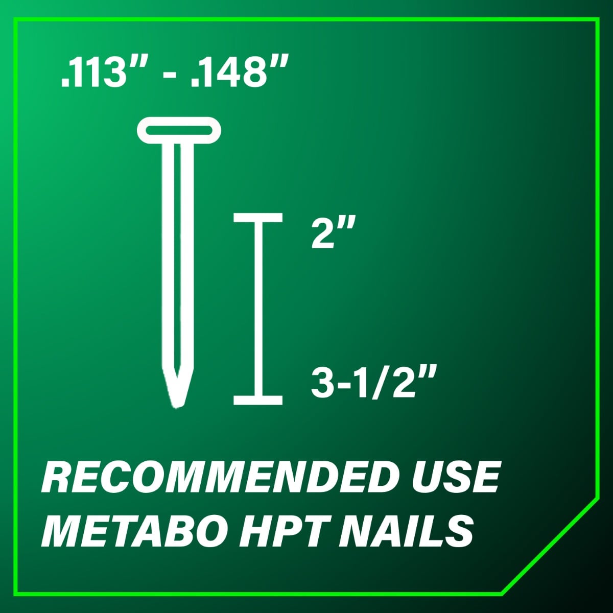 Metabo HPT NR1890DRBQRY Framing Nailer for 2" to 3-1/2" nails