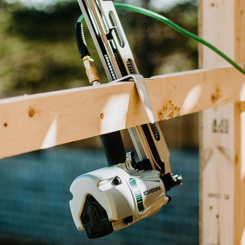 Metabo HPT NR83A5(S1)M 21-Degree Framing Nailer w/ Aluminum Magazine, 2"-3-1/4" rafter hook jobsite convenience
