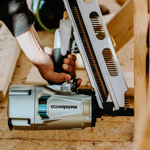 Metabo HPT NR83A5(S1)M 21-Degree Framing Nailer w/ Aluminum Magazine, 2"-3-1/4" jobsite development