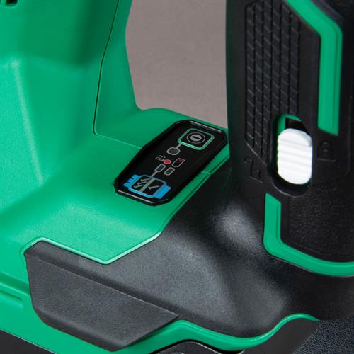 Metabo HPT NT1850DFTM Li-Ion 18 Gauge Cordless Brad Nailer indicator