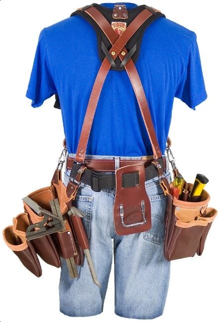 Occidental Leather 5093 Stronghold Beltless Suspension Back