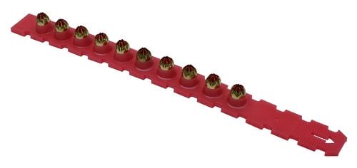 Red (Level 5) Simpson Strong-Tie P27SL5 P27SL 0.27-Caliber Plastic, 10-Shot Strip Loads Angle