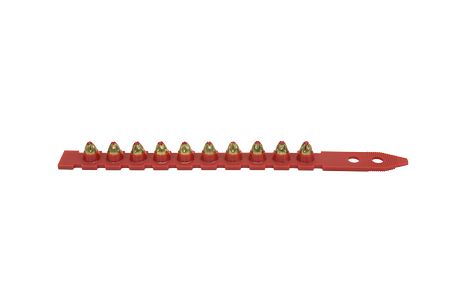 Red (Level 5) Simpson Strong-Tie P27SL5 P27SL 0.27-Caliber Plastic, 10-Shot Strip Loads