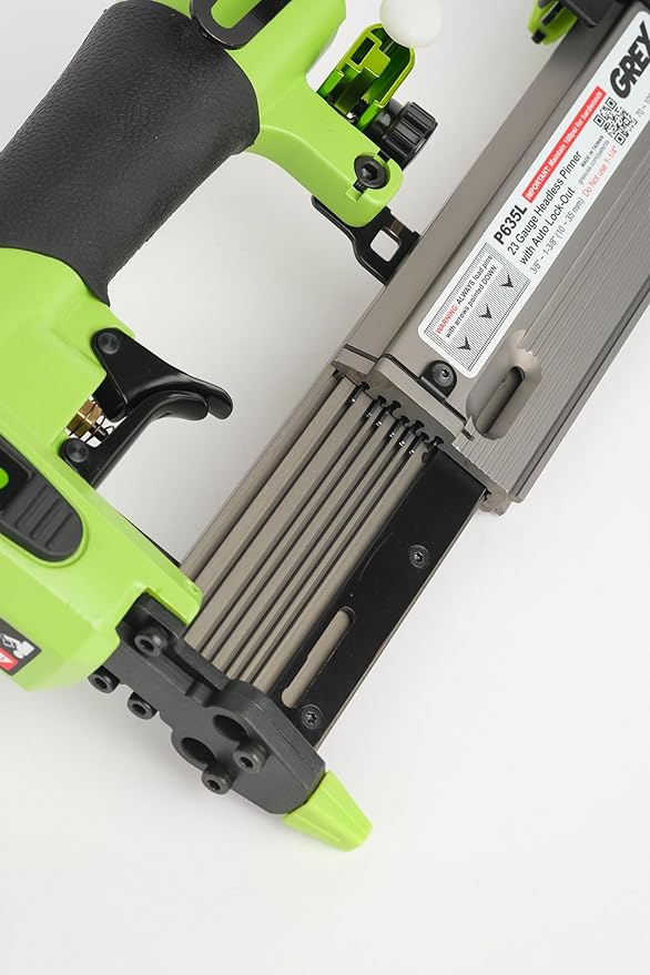 Grex P635L 23-Gauge Headless Pinner, 3/8" - 1-3/8" self adjusting magazine