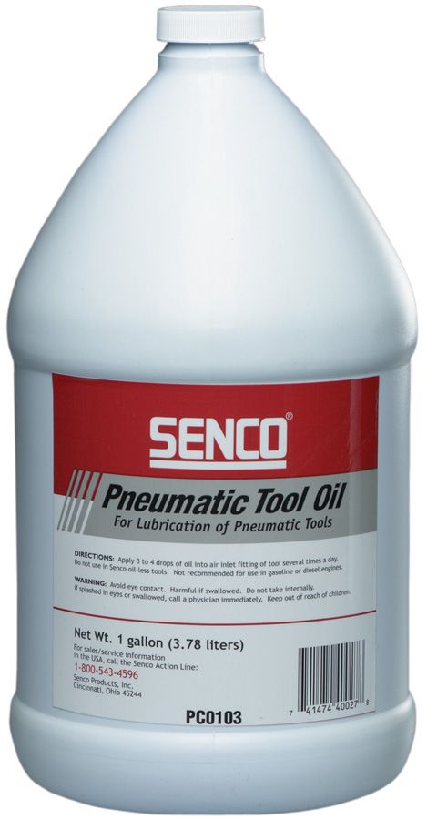 Senco PC0103 Pneumatic Tool Oil, 1 Gallon