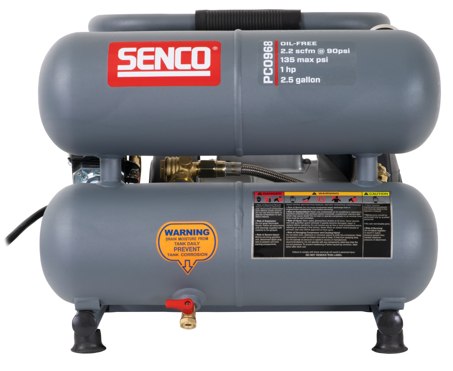 Senco PC0968 Twin Stack Electric Air Compressor