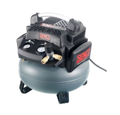 Senco PC1280 6 Gallon Electric Air Compressor side view