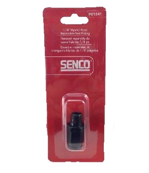 Senco PC1341 1/4" Hybrid Hose Field Repairable End Fitting