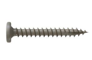 PCQ112BS1012 #12 x 1-1/2", Galvanized, Pan Head, #2 Square, Coarse, Type