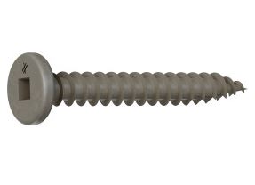 PCQ112BS1012 #12 x 1-1/2", Galvanized, Pan Head, #2 Square, Coarse, Type undersize head
