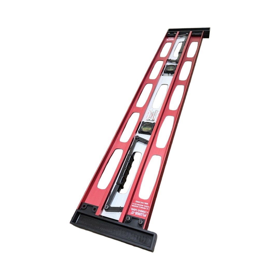 Plumb-It PIX-3.0 Extendable Level, 3' 2" to 7' 7" upright