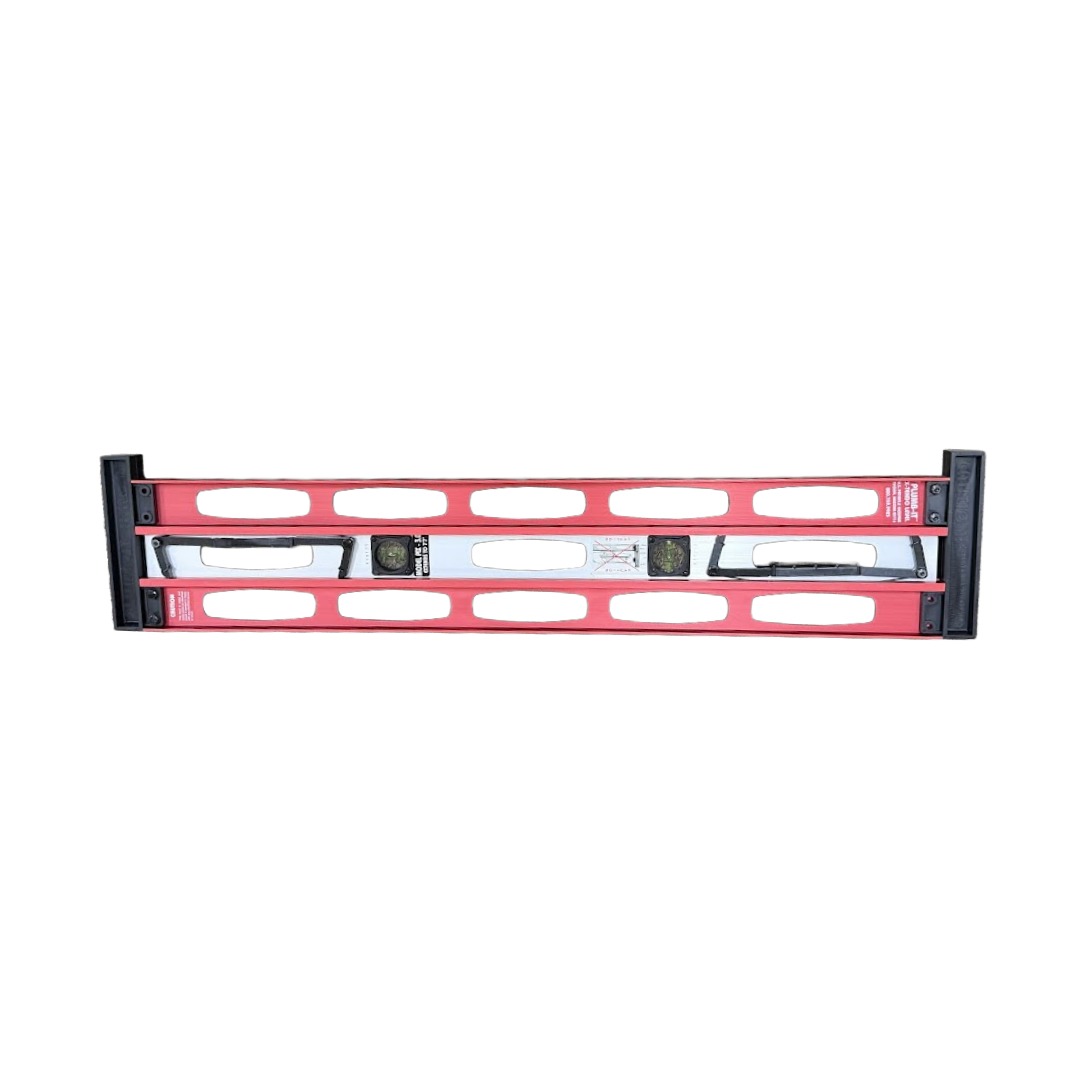 Plumb-It PIX-3.0 Extendable Level, 3' 2" to 7' 7" (38" to 91")