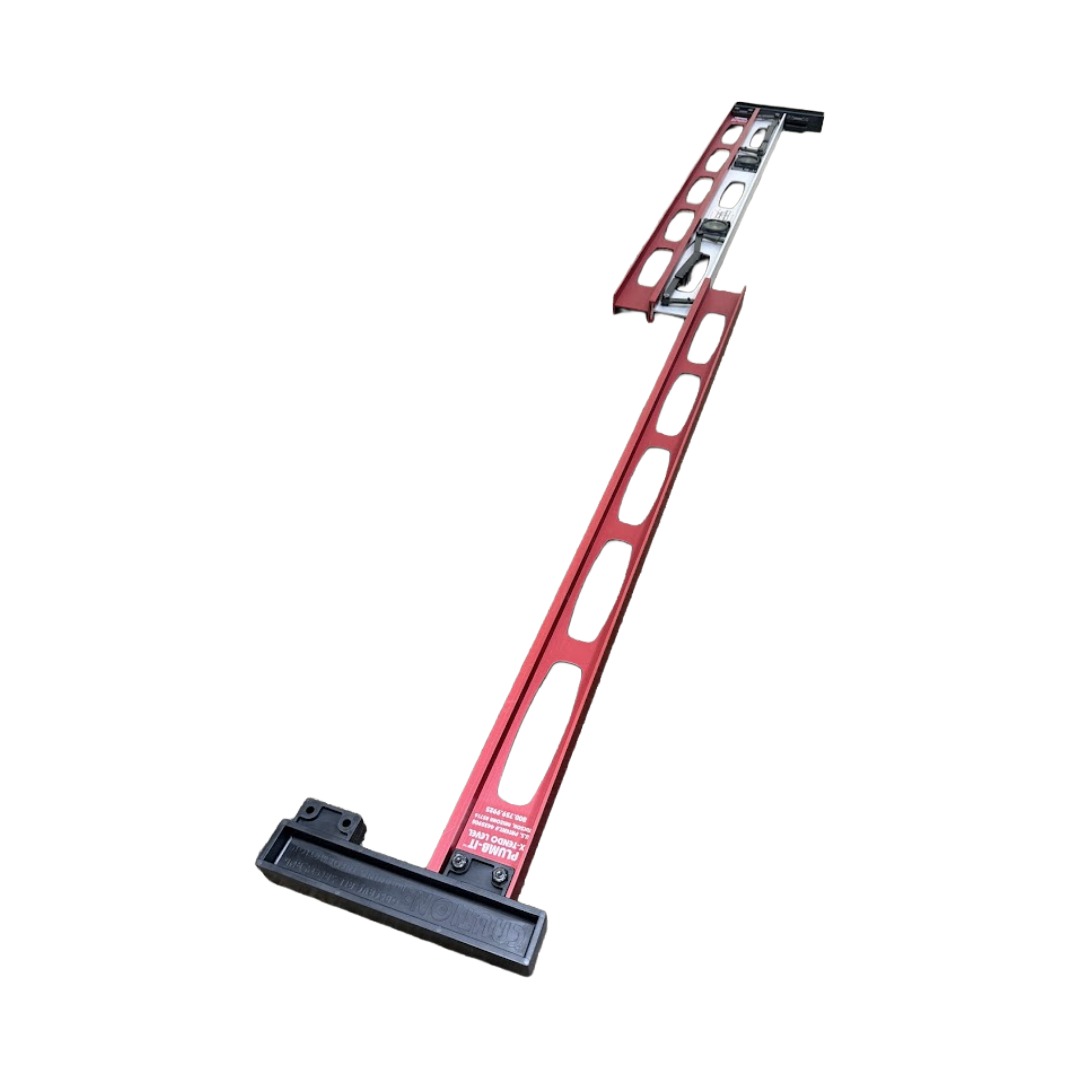 Plumb-It PIX-3.0 Extendable Level, 3' 2" to 7' 7" extended