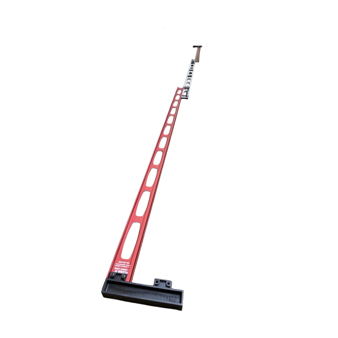 Plumb-It PIX-6.0 Extendable Level, 6' 4" to 17' 4" vertical view