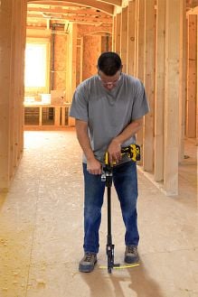 Simpson Strong-Tie Quik Drive PROCCS+ Cordless Multi-Purpose Combo System in use