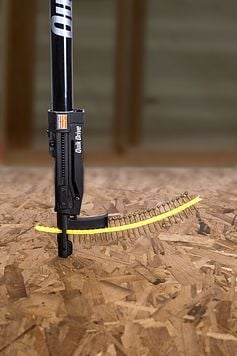 #9 x 1-3/4" #9 x 1-3/4" Yellow Zinc Coated WSV Subfloor Screw WSV134S quik drive system