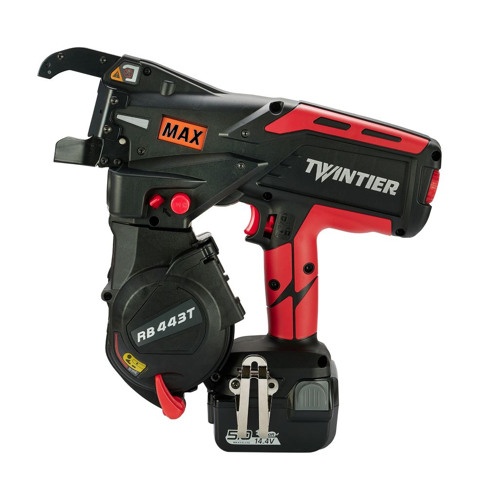 Max RB443T TwinTier Cordless Rebar Wire Tier side view