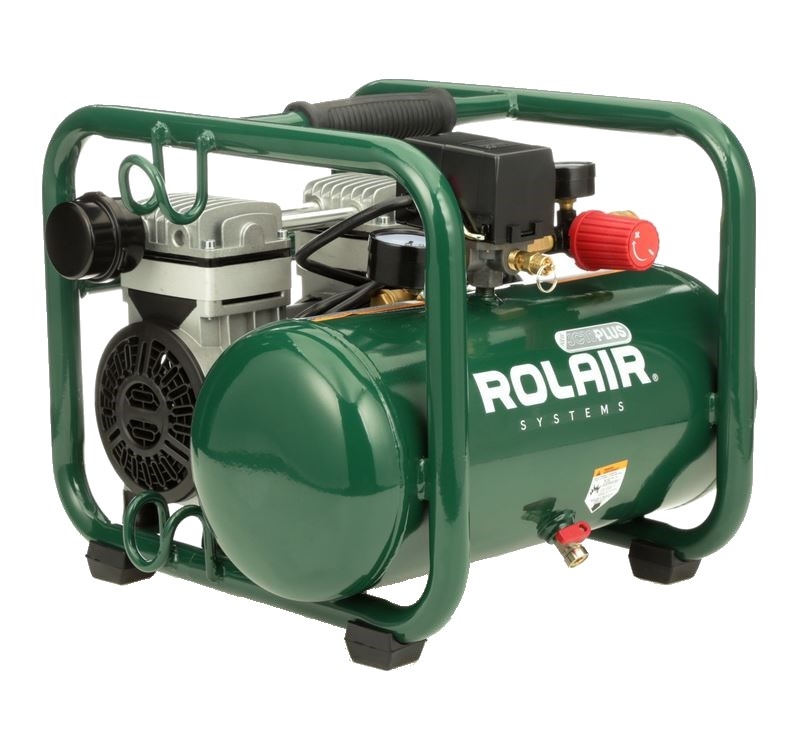 RolAir JC10PLUS 1HP Oil-Free Portable Air Compressor