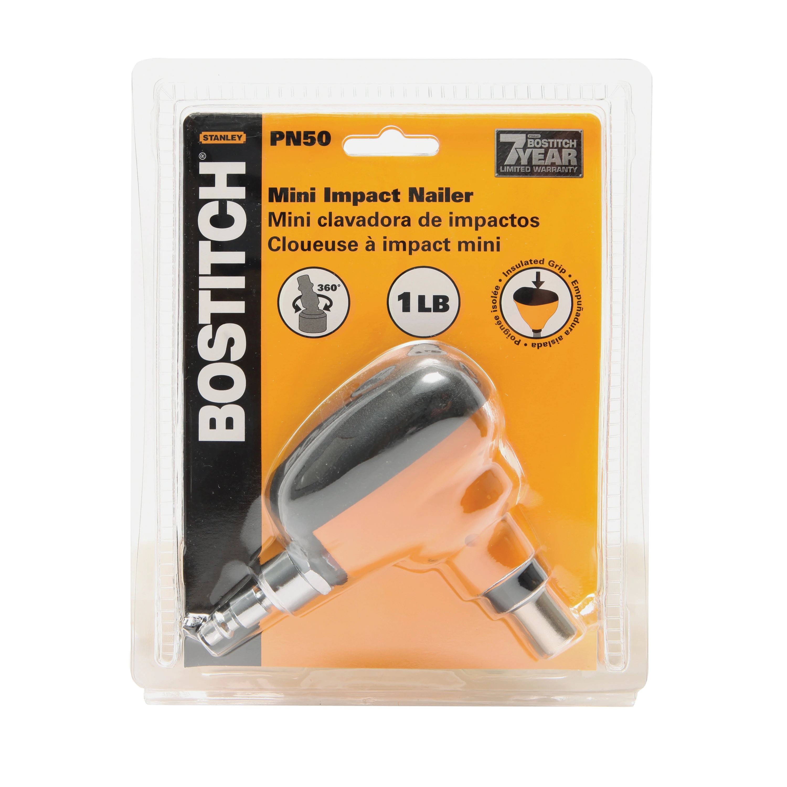 Stanley Bostitch PN50 Palm Nailer in Package