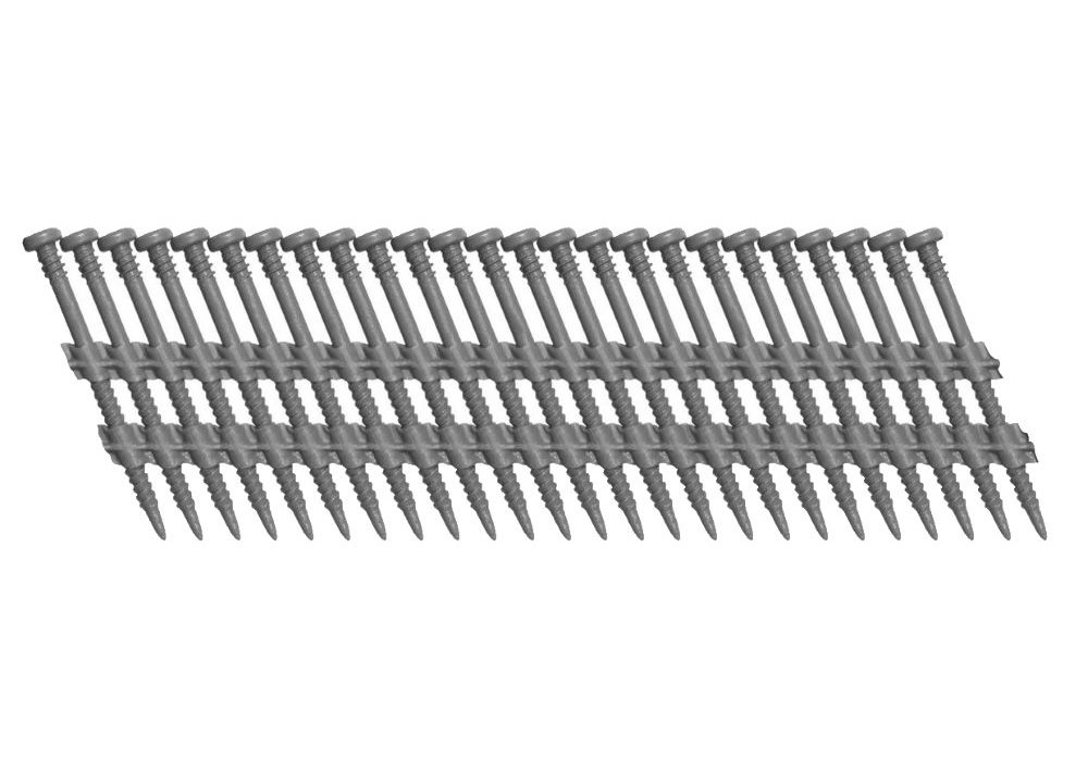 SCFP21220CTSEGGR 2-1/2" x .120 BeckDeck Thread Square Grey