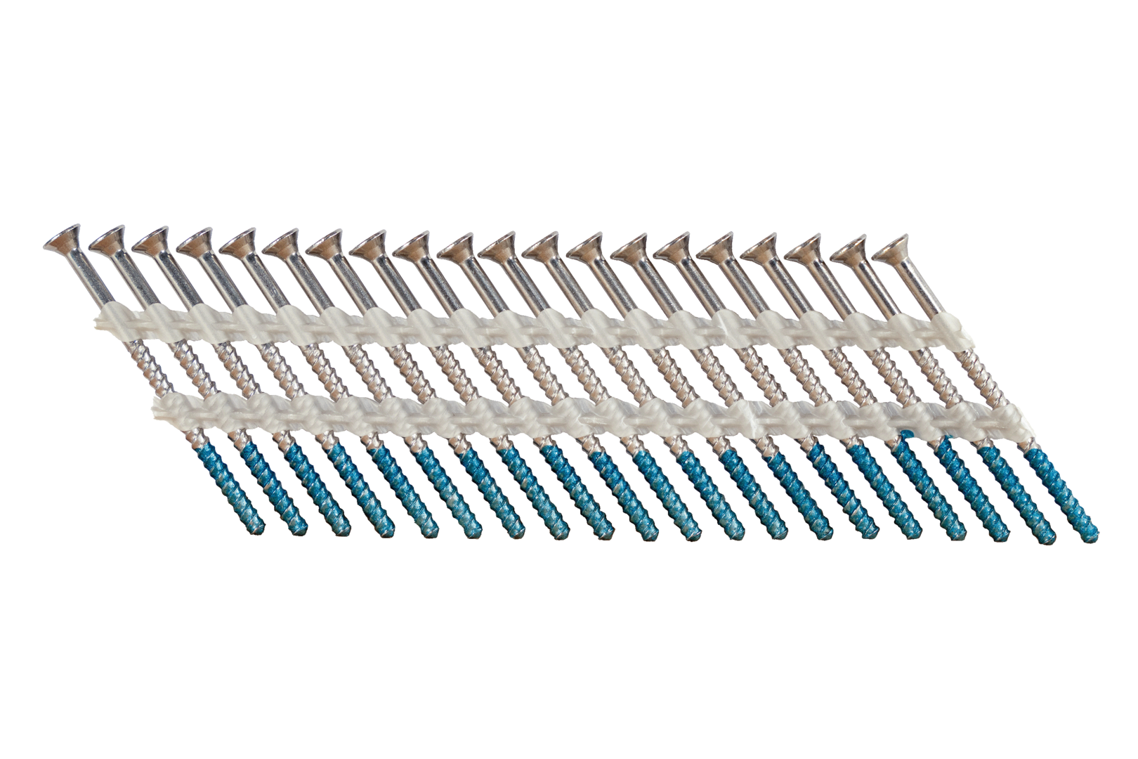 BECK SCFP21213FTFC-SPLT 2-1/2" x .113 Fine Thread TX15 FasCoat Splitless Plastic Strip Scrail