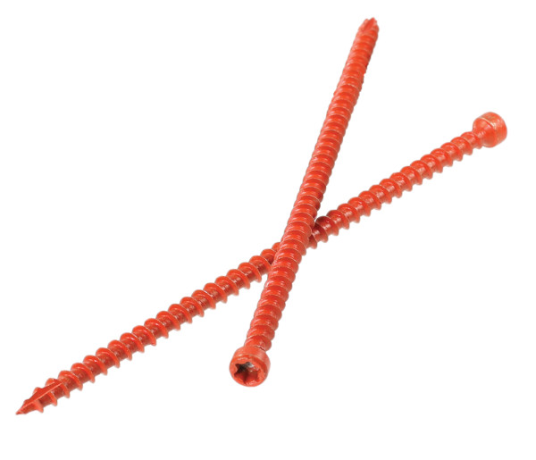 Simpson Strong-Tie SDWC15600-KT 0.155 x 6" Orange Clear Zinc SDWC Non-Collated Truss Screws