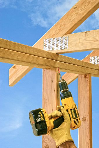 Simpson Strong-tie Strong-Drive SDWC15450-KT installation
