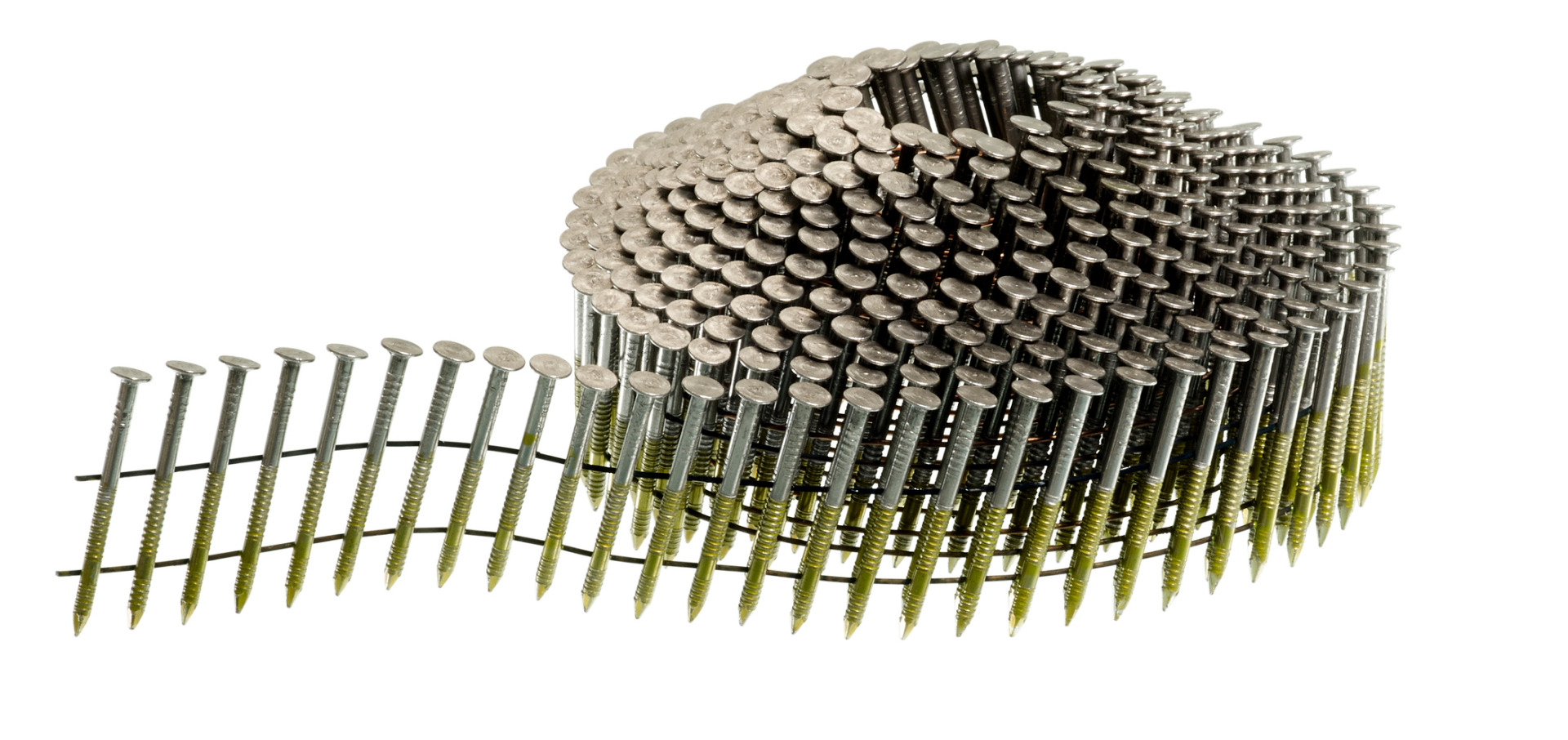 Conical Coil 1-1/4" x .082 Ring Framing Nails