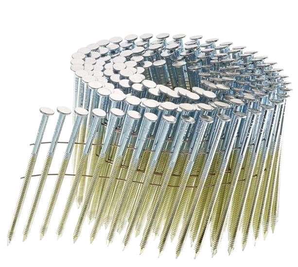 GL24APBF Coil 2-3/8" x .113 Ring Shank Wire Coil Framing Nails