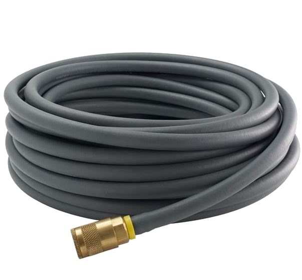 Senco PC0064 1/4" x 50 ft. Gray Rubber Air Hose With Fittings