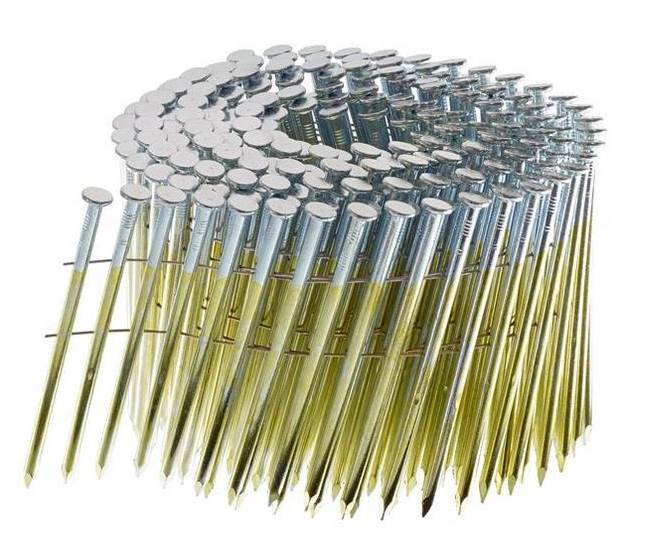 ED21AABH Coil 2" x .092 Smooth Galvanized Siding and Fencing Nails