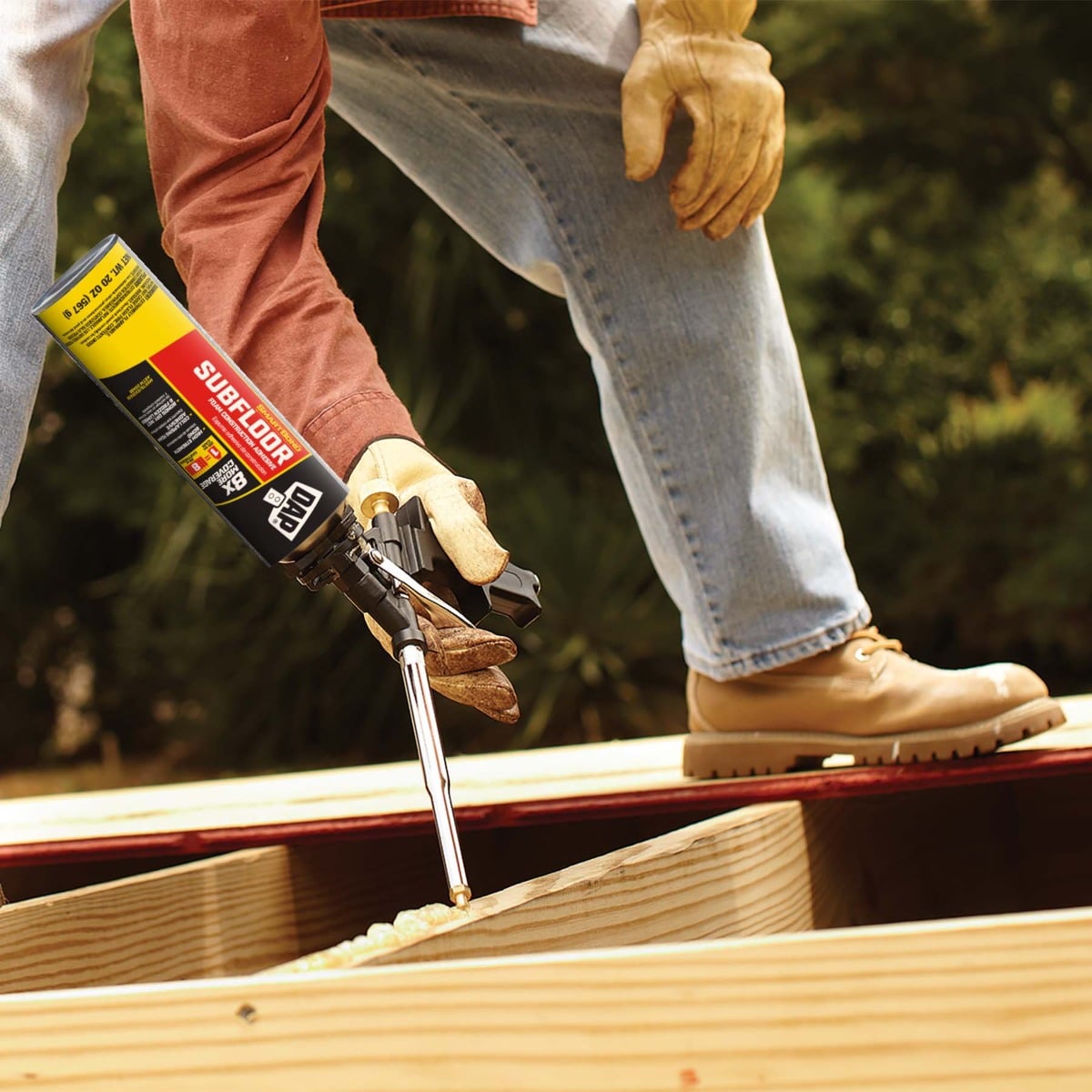 SMARTBOND Subfloor Construction Adhesive professional use jobsite