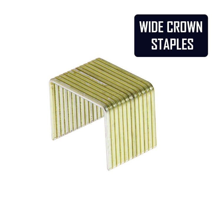 Everwin SN40P-R 16GA Wide Crown Roofing Stapler, 3/4" to 1-1/2" wide crown staples