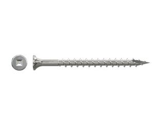 SS3DSC212BS #10 x 2-1/2", Deck Screw, 305 Stainless, 17 Point, #3 Square