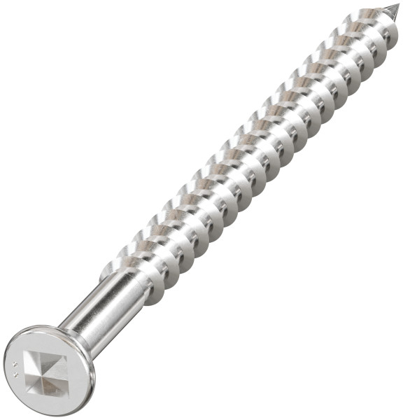 SSDTH212S #7 x 2-1/2", Trim Head Deck Screw, 305 Stainless, #2 Square