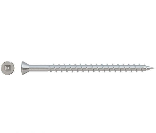 quikdrive SSDTH212S #7 x 2-1/2", Trim Head Deck Screw, 305 Stainless, #2 Square
