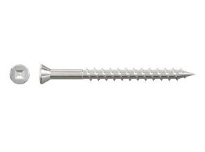 SSDTH2S #7 x 2", Trim Head Deck Screw, 305 Stainless, #2 Square